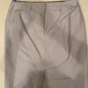 Jones New York Silver Gear Pencil Skirt